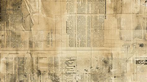 Old Newspaper Background Template
