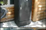 Old Refrigerator Smoker