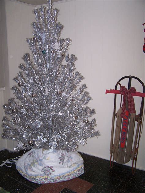 Old Silver Christmas Trees
