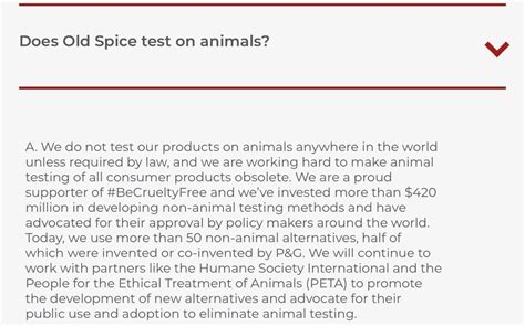 Old Spice Animal Testing: Is the Brand Cruelty-Free?