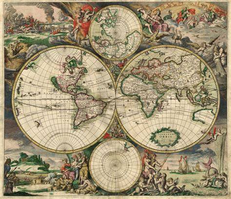 Old World History Map