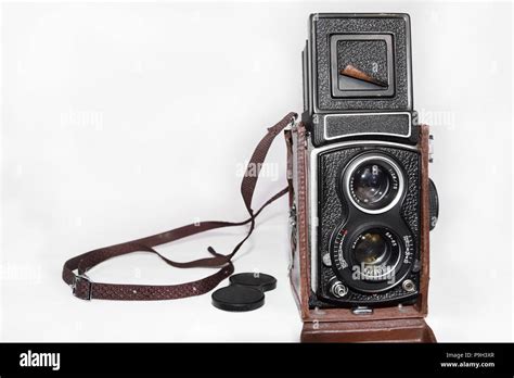 Old box camera.