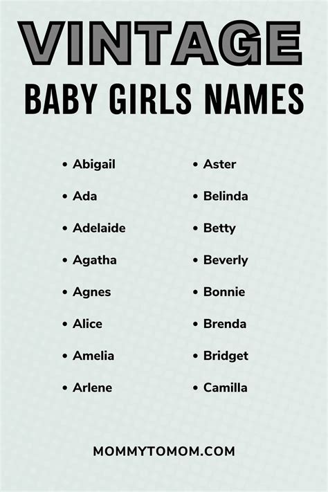 Older Women Names