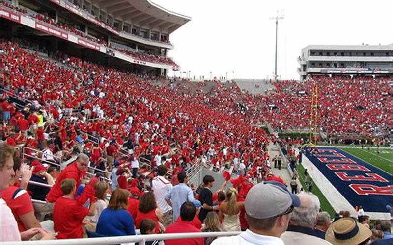 Ole Miss Student Section