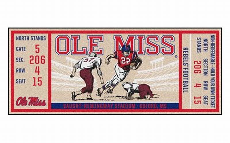 Ole Miss Student Tickets