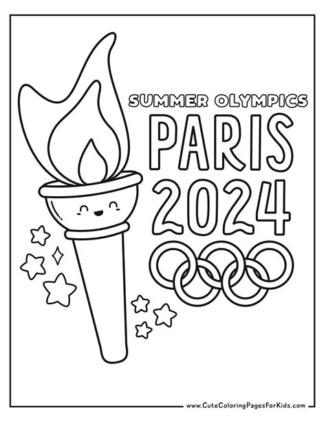 Olympics Color Pages