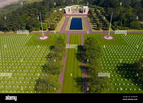 Omaha Beach and Colleville Cemetery