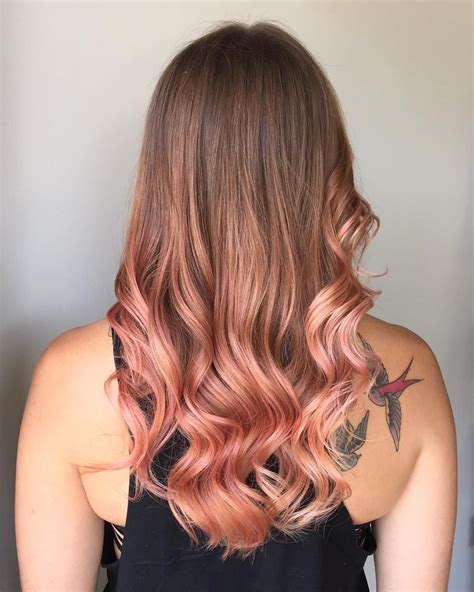 Ombre Rose Gold