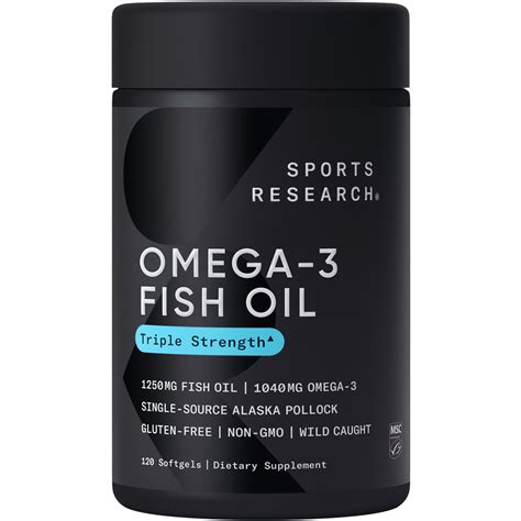 Omega-3 Fatty Acids Fish Oil