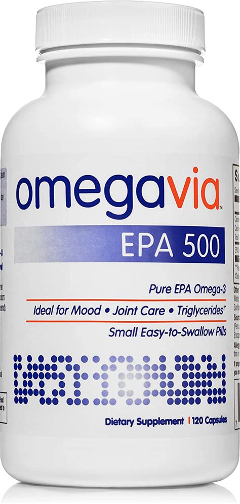 OmegaVia Fish Oil supplement