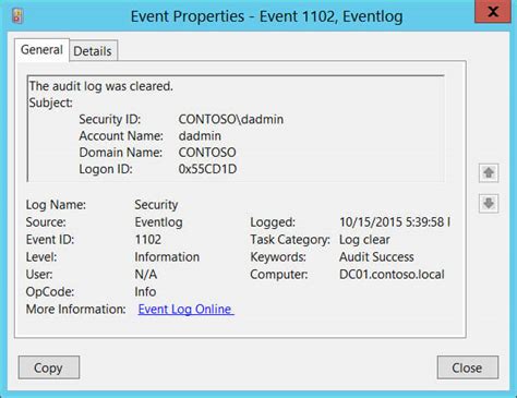 On-site security event ID verification