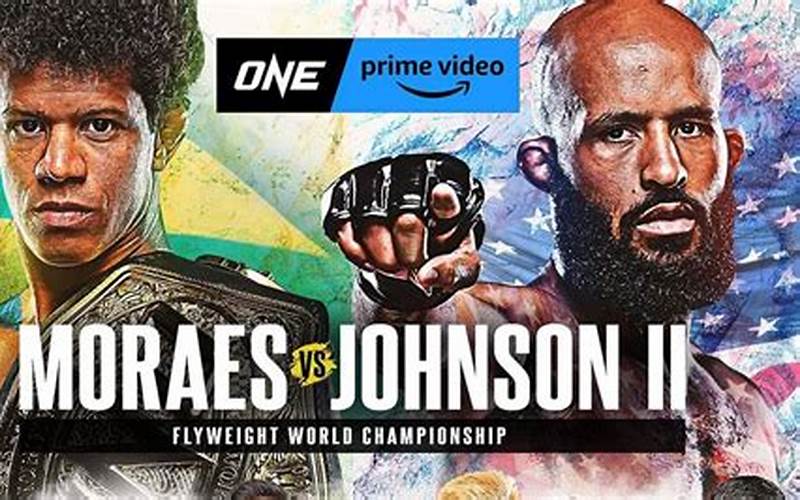 One On Prime Video 1: Moraes Vs. Johnson Ii Poster