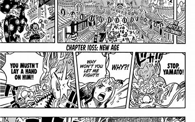 One Piece Chapter 1055 Action