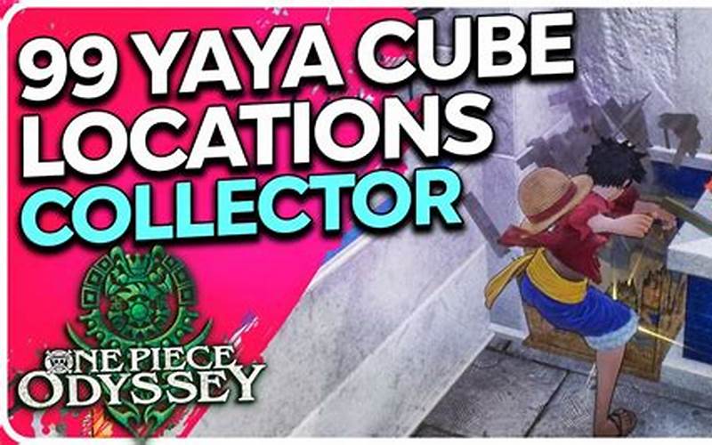 One Piece Odyssey Yaya Cubes Displayed