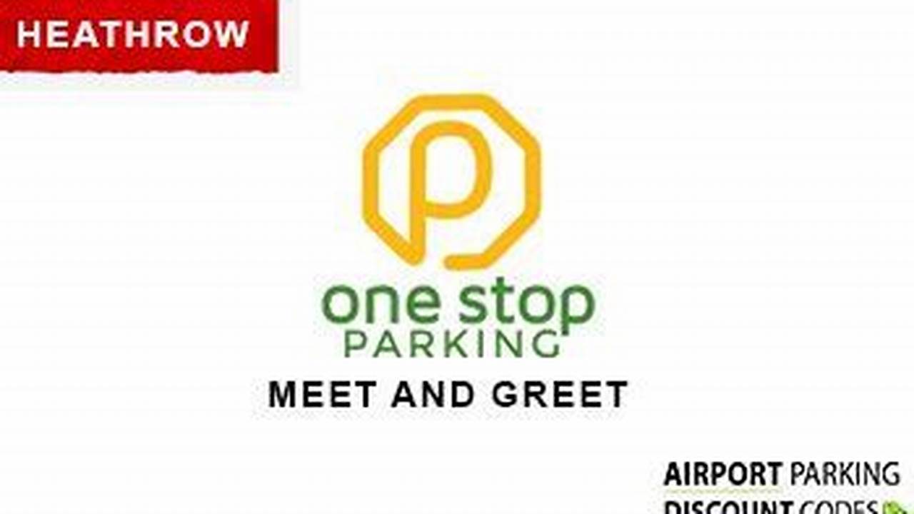 One Stop Parking Discount Code 2024