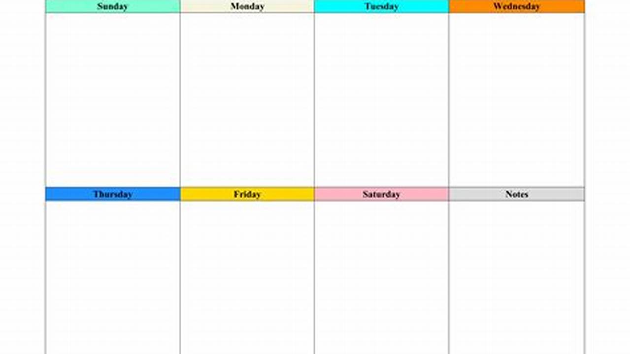 One Week Planner For All: Your Guide to Time Management