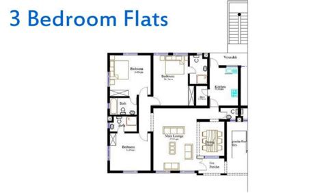 Optimizing Your Space: Discover the Ultimate One Bedroom Floor Plan in Nigeria for Efficient Living