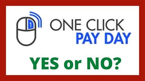 One Click Payday Loan