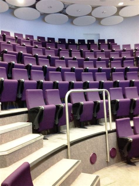 One Half Of The New Circular Lecture Theatre The Wall Lifts Up To Make