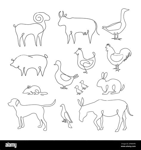 Discover the Artistry of One Line Animal Drawing: Simple & Stunning Creations