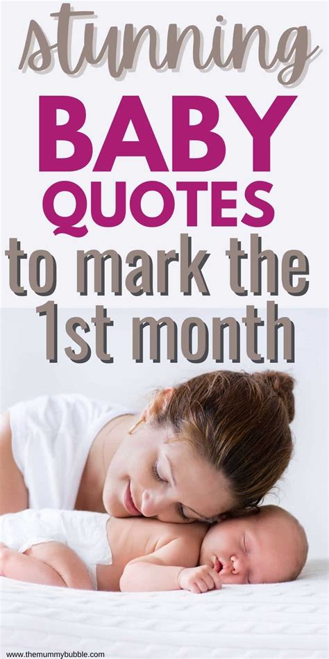 21 Ideas for Happy 1 Month Old Baby Quotes Home, Family, Style and