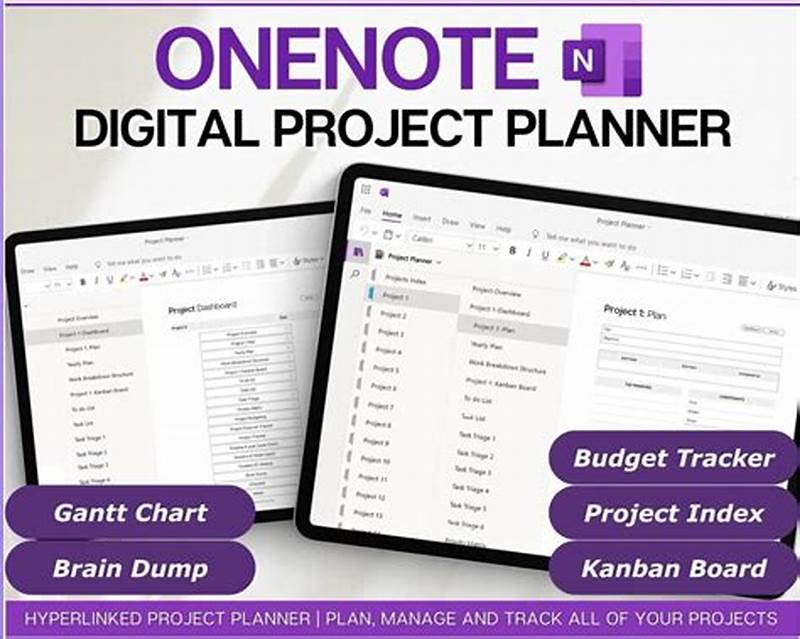 One Note Template For Project Management