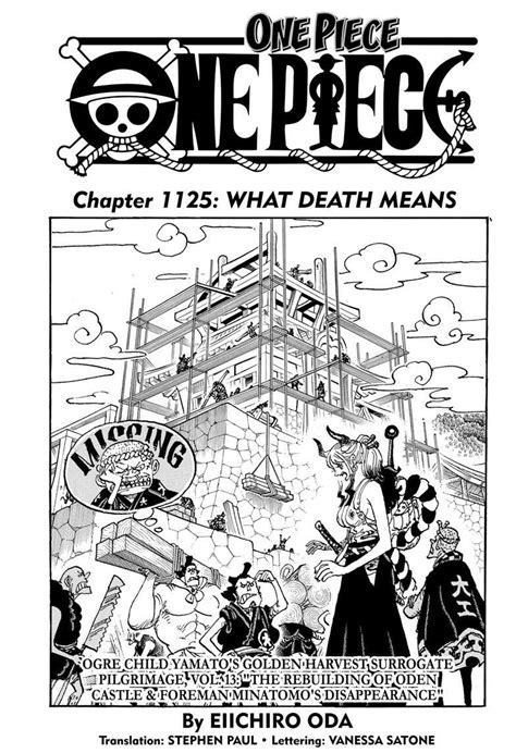 One Piece Chapter 1125 Release Countdown