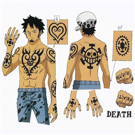 One Piece Law Tattoo