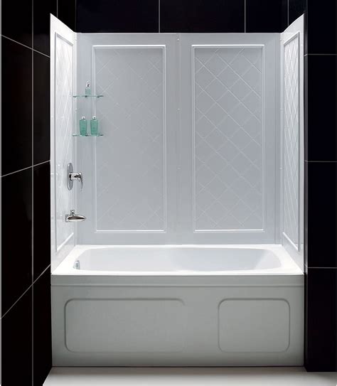 This is another upstair shower tub option and it is showing as available from Home Depot