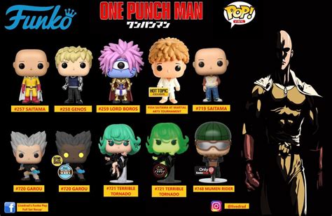Complete One Punch Man Funko Pop Collection List