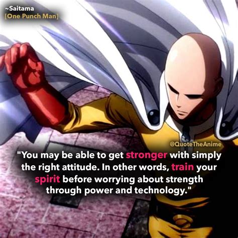 One Punch Man Quotes