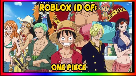 One piece Roblox ID