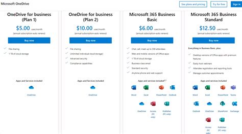 OneDrive: Pricing &amp; plans