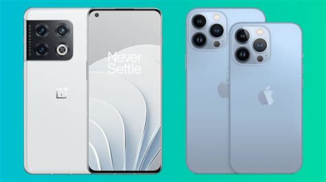 OnePlus 10 Pro vs. iPhone 13 Pro: design