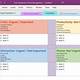 Onenote Project Plan Template