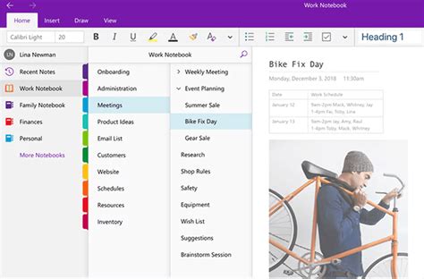 Onenote Templates For Project Management