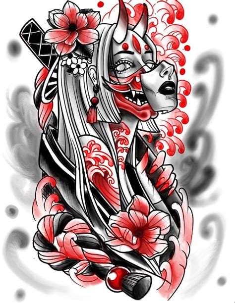 50+ Oni Mask Tattoos Origins, Meanings & Tattoo Artists