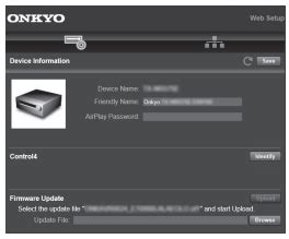 Onkyo Tx-8260 Firmware Update