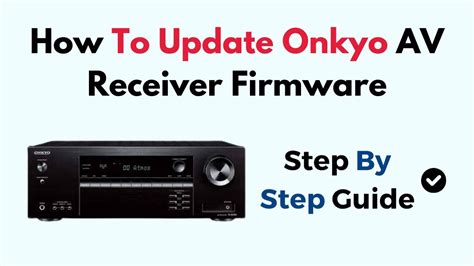 Onkyo Tx-Rz840 Firmware Update