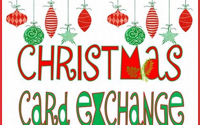 Online Christmas Card Exchange