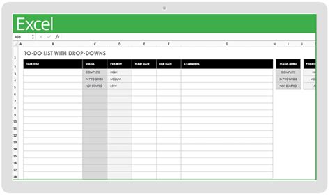 Online Excel Templates