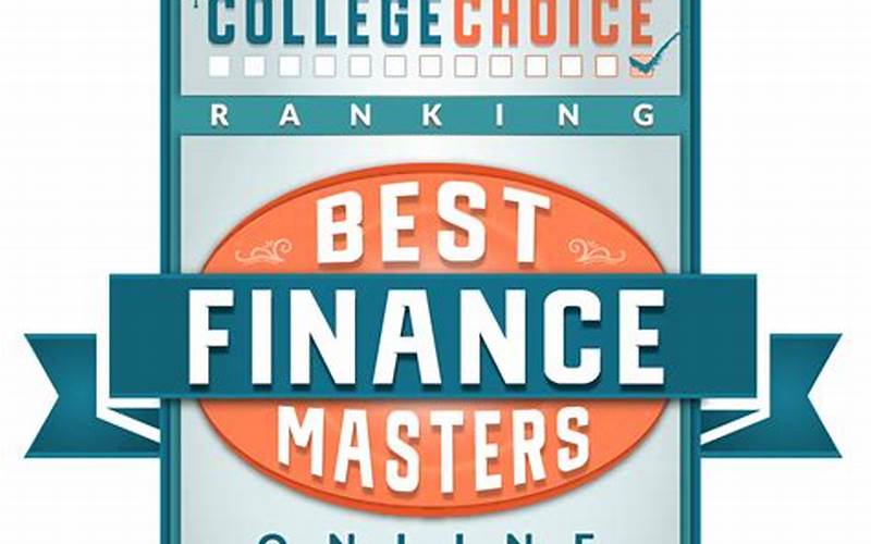 Online Master'S In Finance