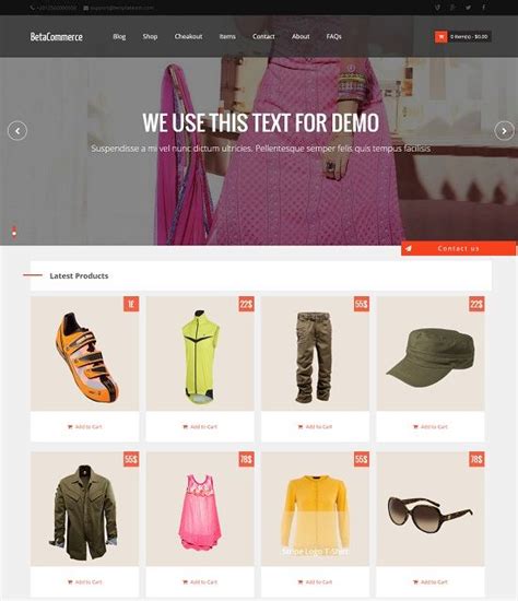 Online Store Blogger Template
