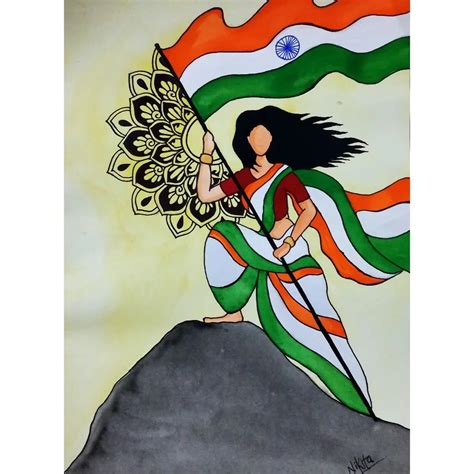 Online Art Lessons Republic Day Drawing