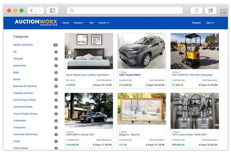 Online Auction Website
