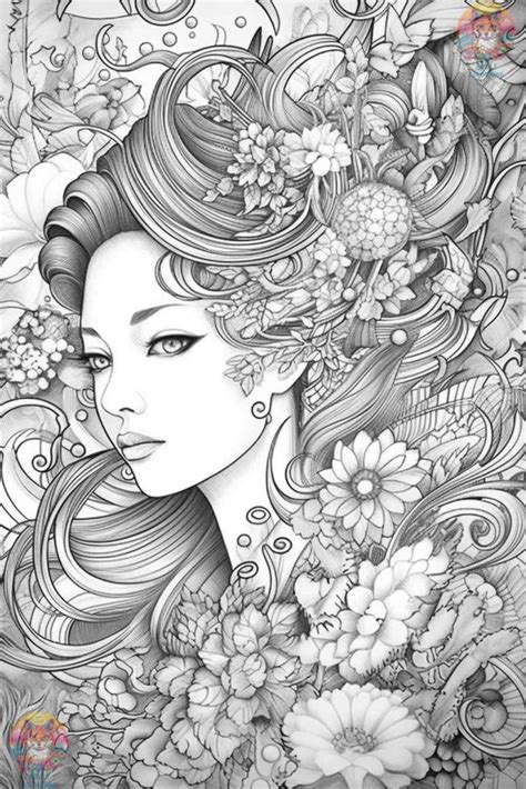 Online Coloring Adults