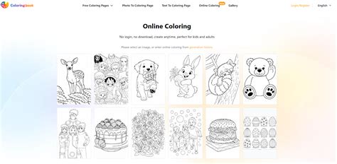 Online Coloring Platforms (Interactive Digital Experience)