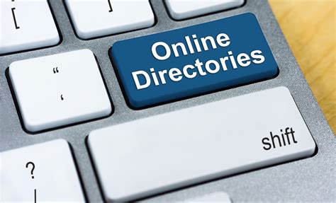 Online Directories and Databases