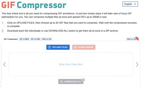 Online GIF Compressor and Optimizer Tools