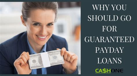 Online Guaranteed Payday Loans